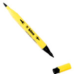 MARCATORE PERMANENTE BINO CON PUNTA BRUSH E SOTTILE DUAL TIP MARKER - immagine 3