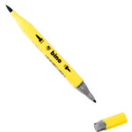 MARCATORE PERMANENTE BINO CON PUNTA BRUSH E SOTTILE DUAL TIP MARKER - immagine 26