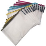 BUSTA CON ZIP MESH NEUTRA CONF.12 PZ - immagine 2