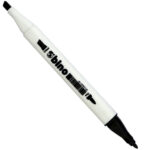 MARCATORE PERMANENTE BINO CON PUNTA PIATTA E SOTTILE DUAL TIP MARKER - immagine 3