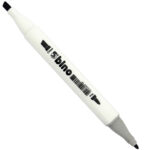 MARCATORE PERMANENTE BINO CON PUNTA PIATTA E SOTTILE DUAL TIP MARKER - immagine 8