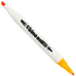 MARCATORE PERMANENTE BINO CON PUNTA PIATTA E SOTTILE DUAL TIP MARKER - immagine 24