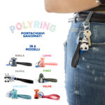 PORTACHIAVI SPIL POLYRING SAGOMATI FANTASIE ANIMALI