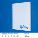 QUADERNO SPIRALATO 5MM A4 SPIL SPILBLOK4 PASTEL 80 FF - immagine 3