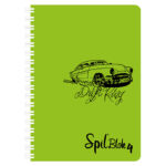 MAXI SPIRALATO A4 SPIL SPILBLOK4 GRAFFITI 80FF 5MM - immagine 3