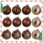 PALLINE DI NATALE IN VETRO ∅8 CM 12PZ - immagine 2