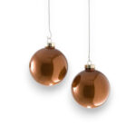 PALLINE DI NATALE IN VETRO D 80MM BOX 16PZ - immagine 4