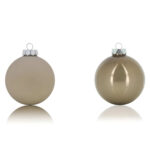 PALLINE DI NATALE BOX 12 SFERE VETRO D10 - immagine 2