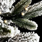 EDG ALBERO DI NATALE MERANO INNEVATO H210 CM - immagine 2