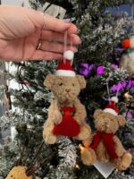 PENDENTE PELUCHE ORSO NATALIZIO - immagine 4