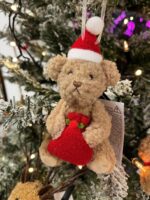 PENDENTE PELUCHE ORSO NATALIZIO - immagine 3